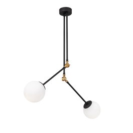 Opviq Lámpara de araña Cambaz - 3453 Negro